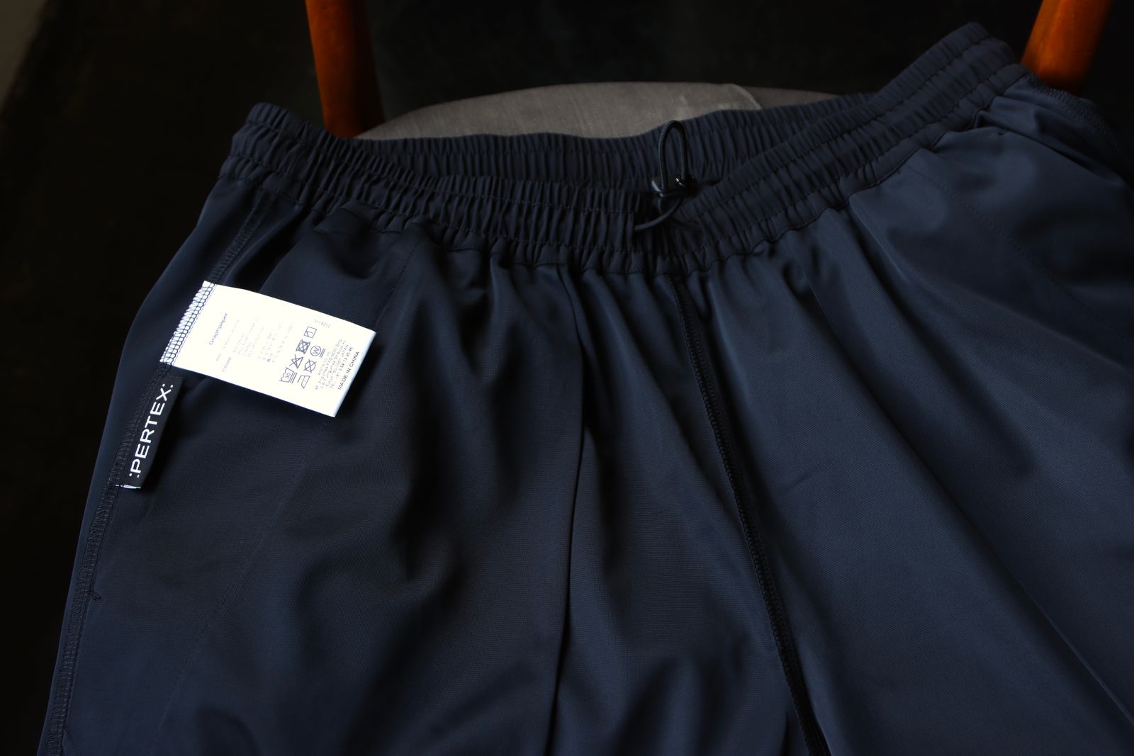 グラフペーパー 25SS PERTEX Equilibrium Wide Easy Pants(GM251-40054)BLACK