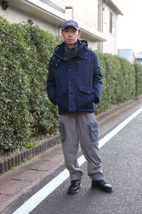 Comme des Garcons Homme  綿ナイロンウェザーブルゾン style.2020.12.11.
