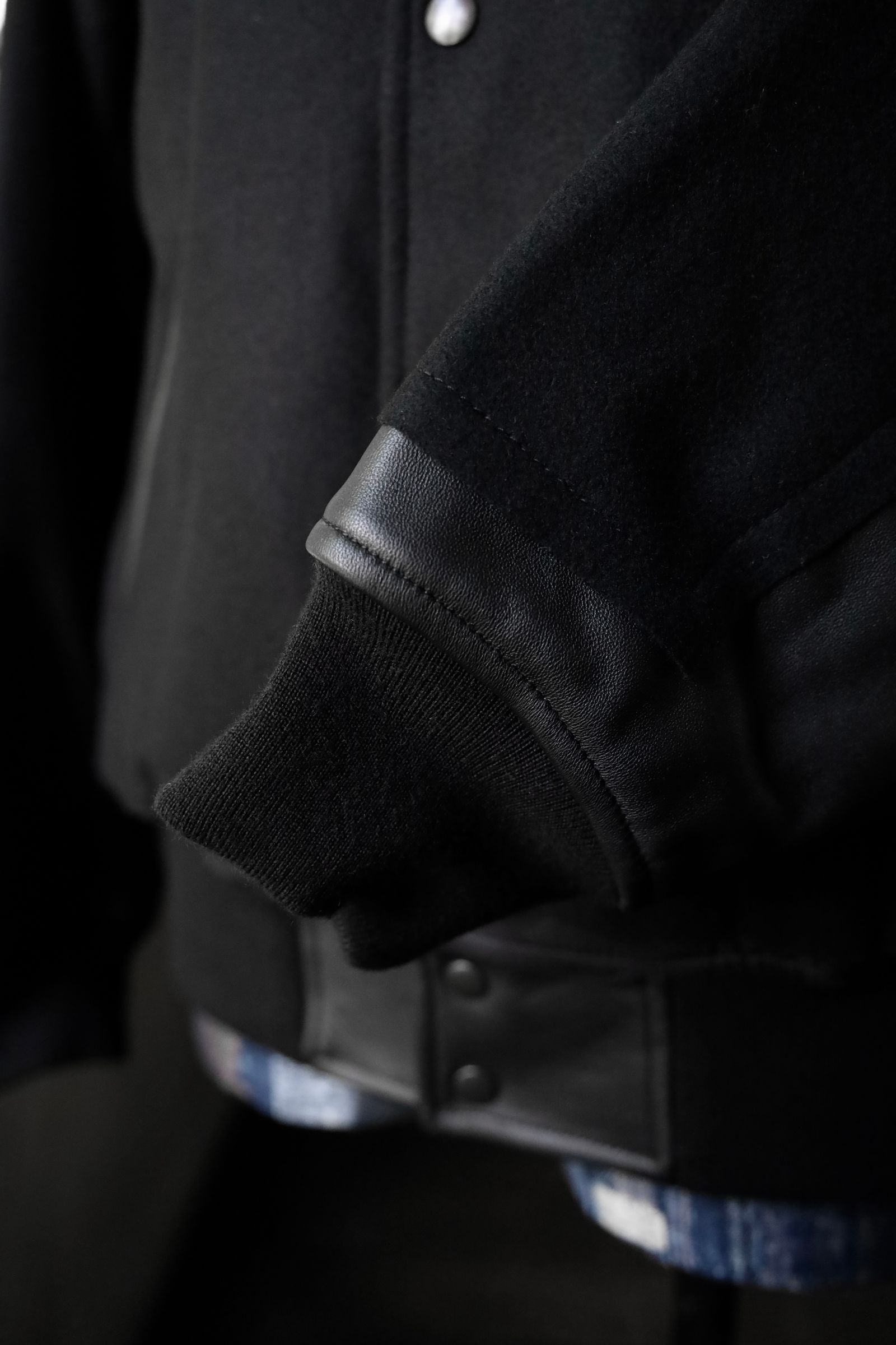 YOKE - ヨーク24FW BROKEN AWARD JACKET(YK24FW0744B)BLACK | mark YOKE - ヨーク24FW BROKEN AWARD JACKET(YK24FW0744B)BLACK | mark