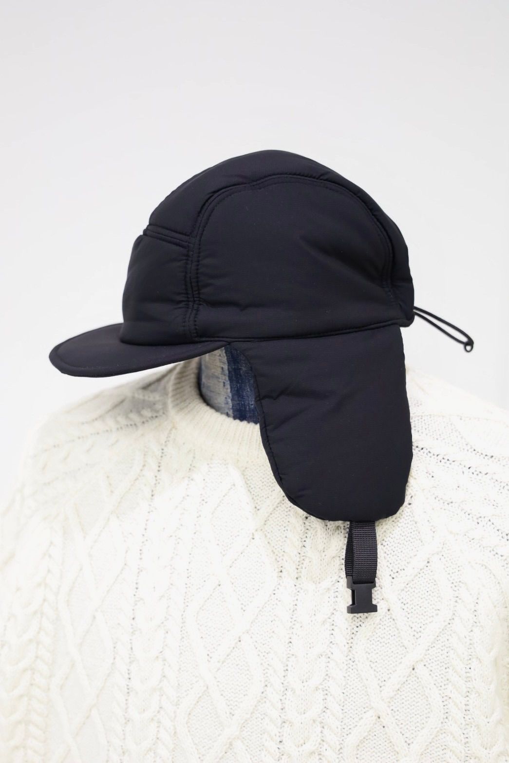 フレッシュサービス PERTEX® QUANTUM AIR MINI RIPSTOP TRAPPER CAP(FSP253-90197)BLACK★10月18日(土)発売！