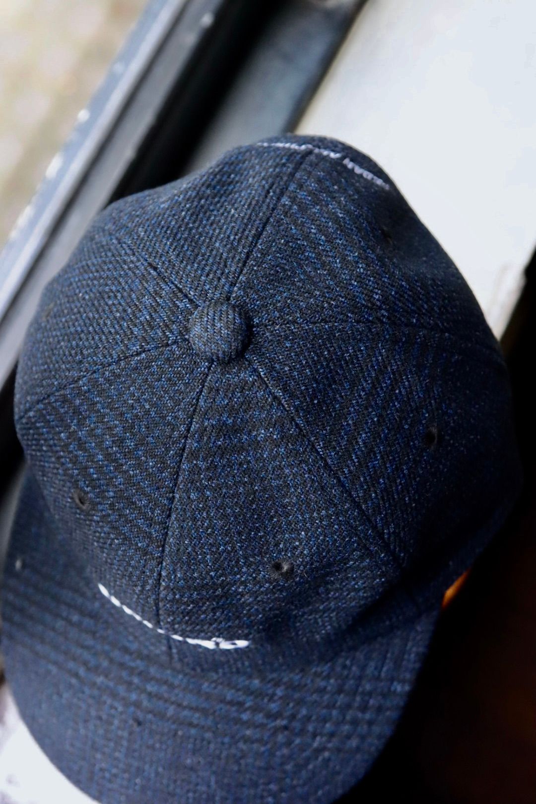 セダンオールパーパスFW23 UMBRO Tech Tweed BB Cap(SD23F-CP06)Blue×Black