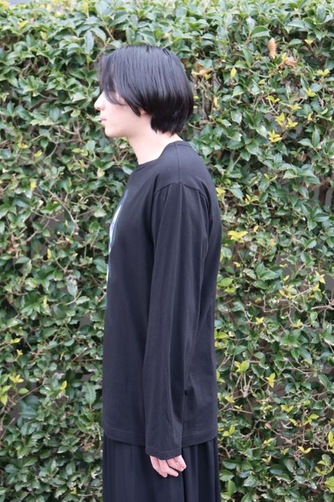yohji yamamoto ULTIMA DENSE PLAIN STITCH WOMAN PRINT LONG SLEEVES style.2022.1.30. ※2月2日発売
