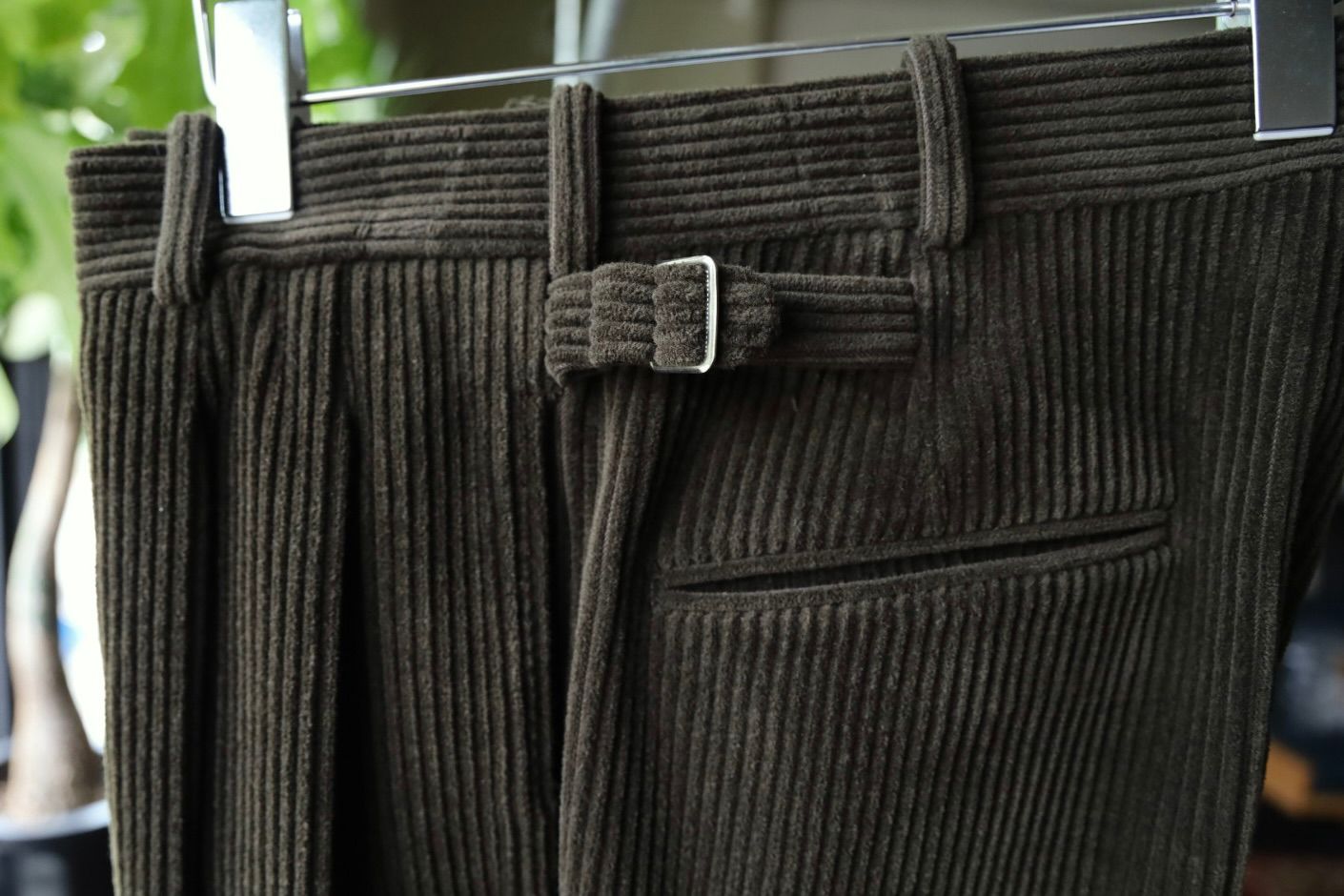 アプレッセ 2025 STYLE2  Wool Corduroy Wide Tapered Trousers(25AAP-04-03)KHAKI☆8月23日(土)発売！