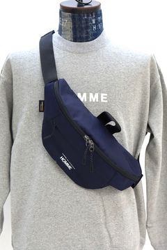 コムデギャルソンオム エステルコーデュラウエストポーチ(HQ-K291-051)NAVY
