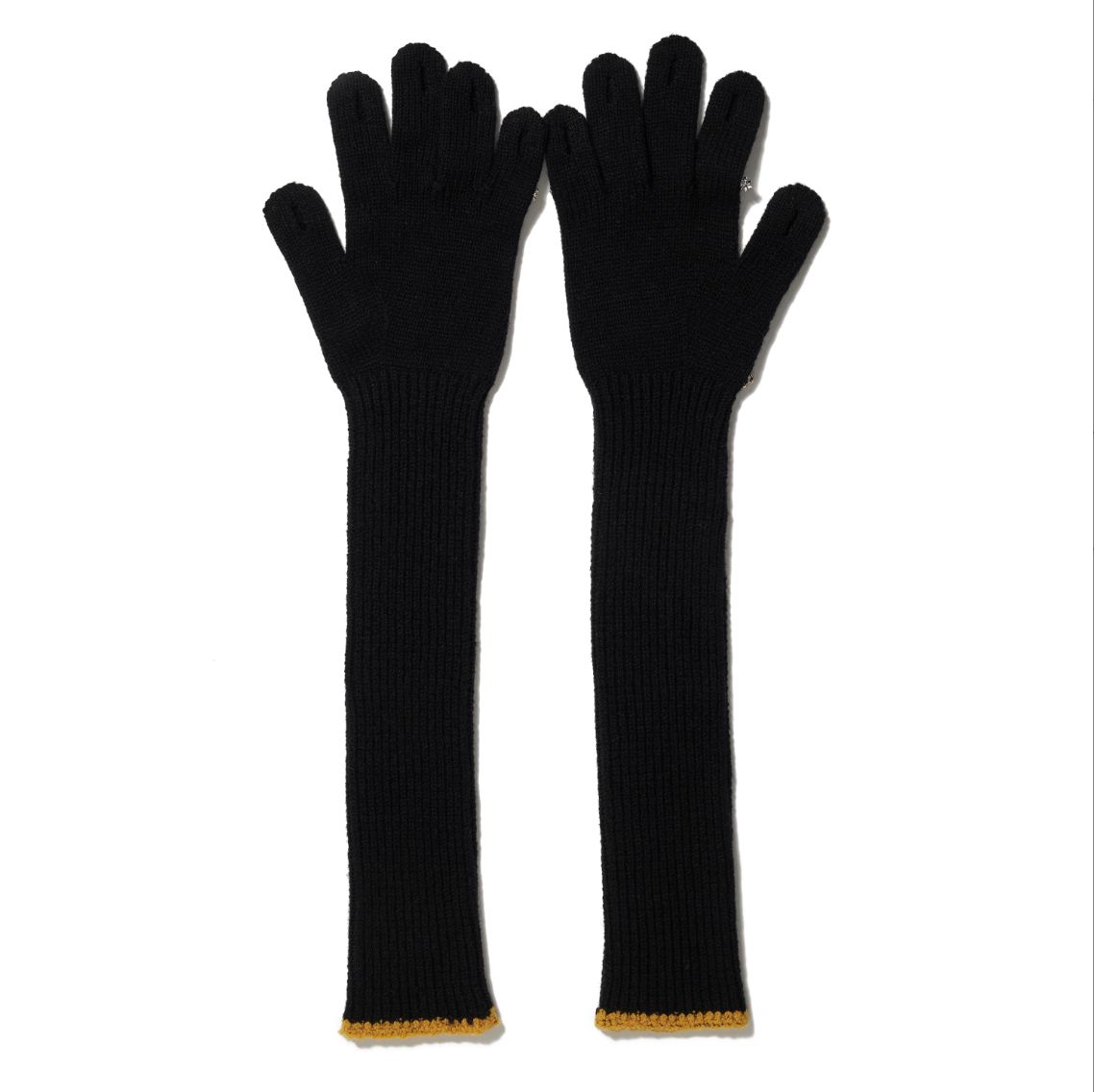doublet 25AW LONG KNIT GLOVES WITH RINGS (25AW87GV04) BLACK★9月13日(土)発売！