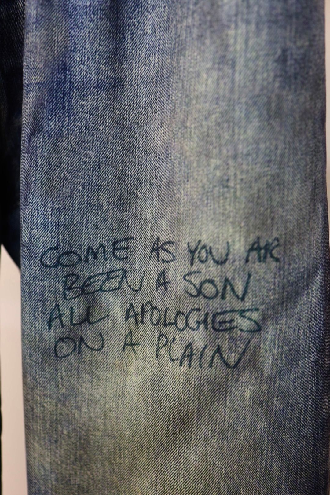 トーキングアバウト ジ アブストラクション 26SS フレアパンツ PRINT FLARE PT(26SS-PT-003)DENIM新作発売！