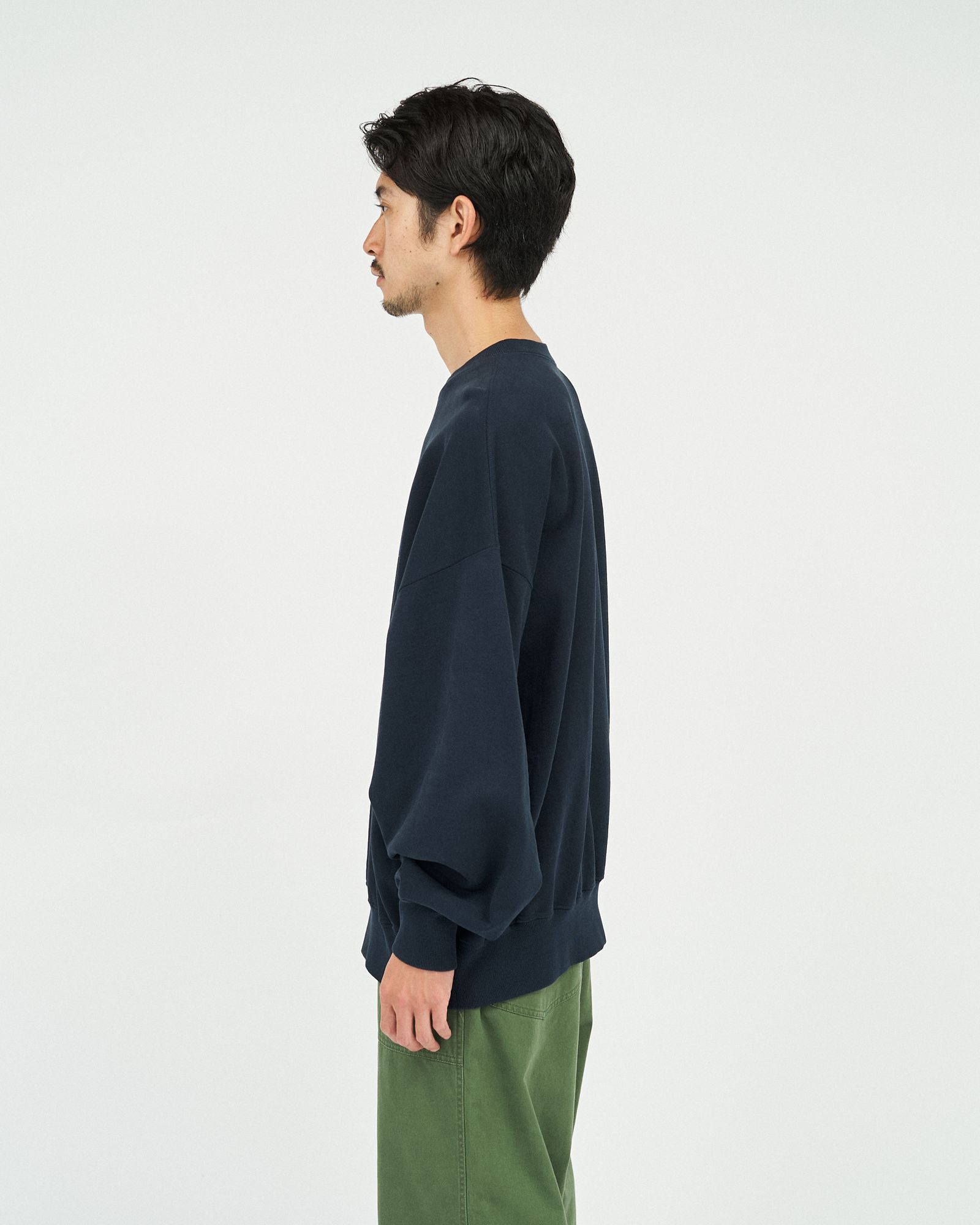 フレッシュサービス LIGHT OZ CREW NECK SWEAT "COLLEGE"(FSC253-70017)NAVY★8月16日(土)発売！