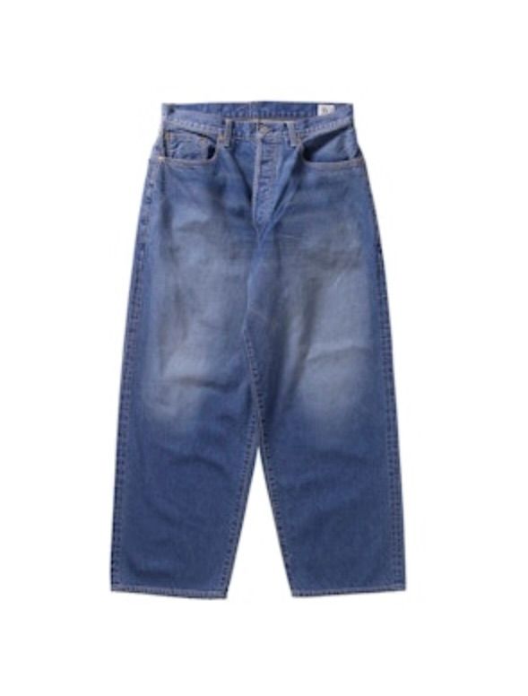 ブラームスルーツストック 26SS 13.5oz Denim Pants Wide(bROOTS25F8S26USD)USED-Indigo☆3月13日(金)新作発売！