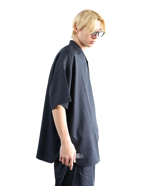 フレッシュサービス 24SS COOLFIBER OPEN COLLAR S/S SHIRT style 2024.4.5