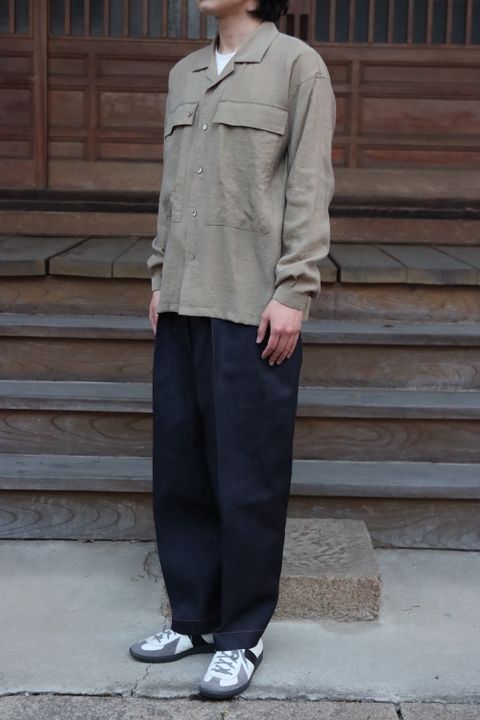 SEEALL ZIP PULLOVER JACKET,DOUBLE WAIST BELT PANTS set up style. 2022.03.17.