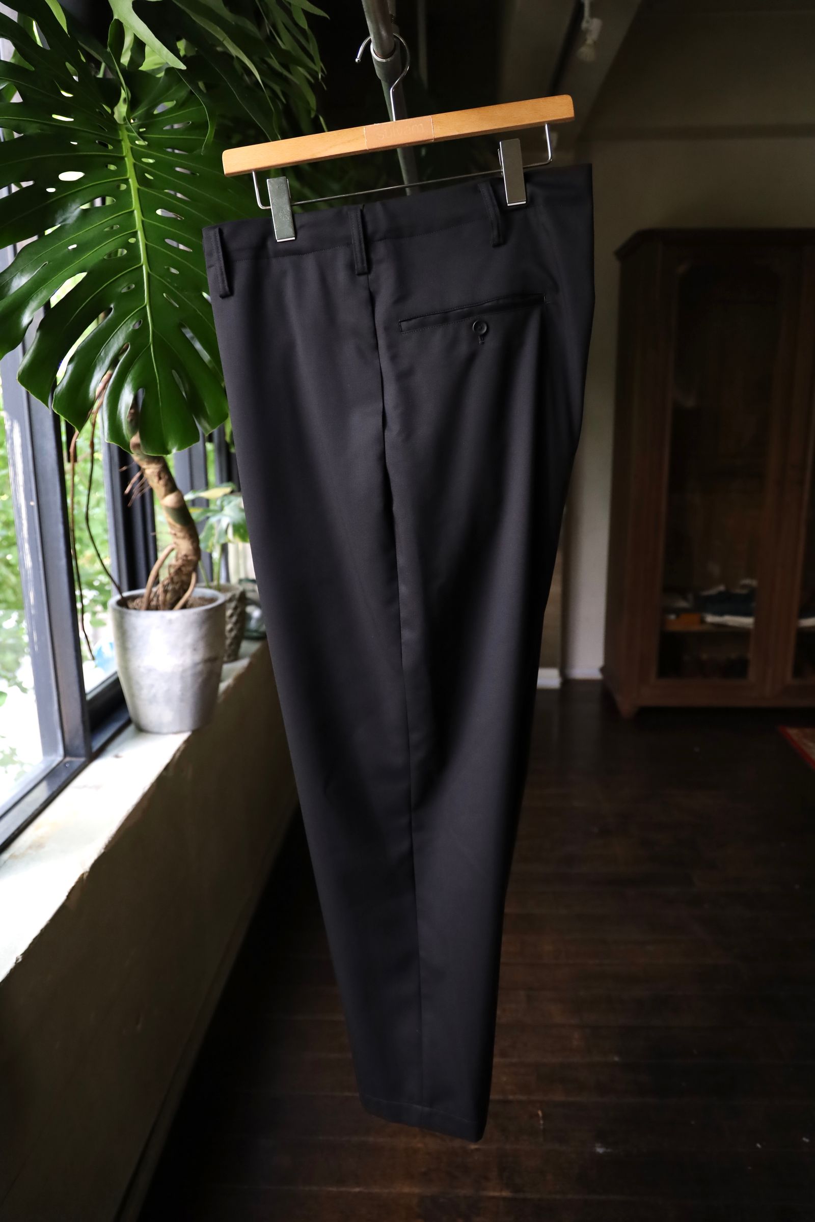 ヨウジヤマモト G-脇タックスーツパンツ(MO-P80-102)
