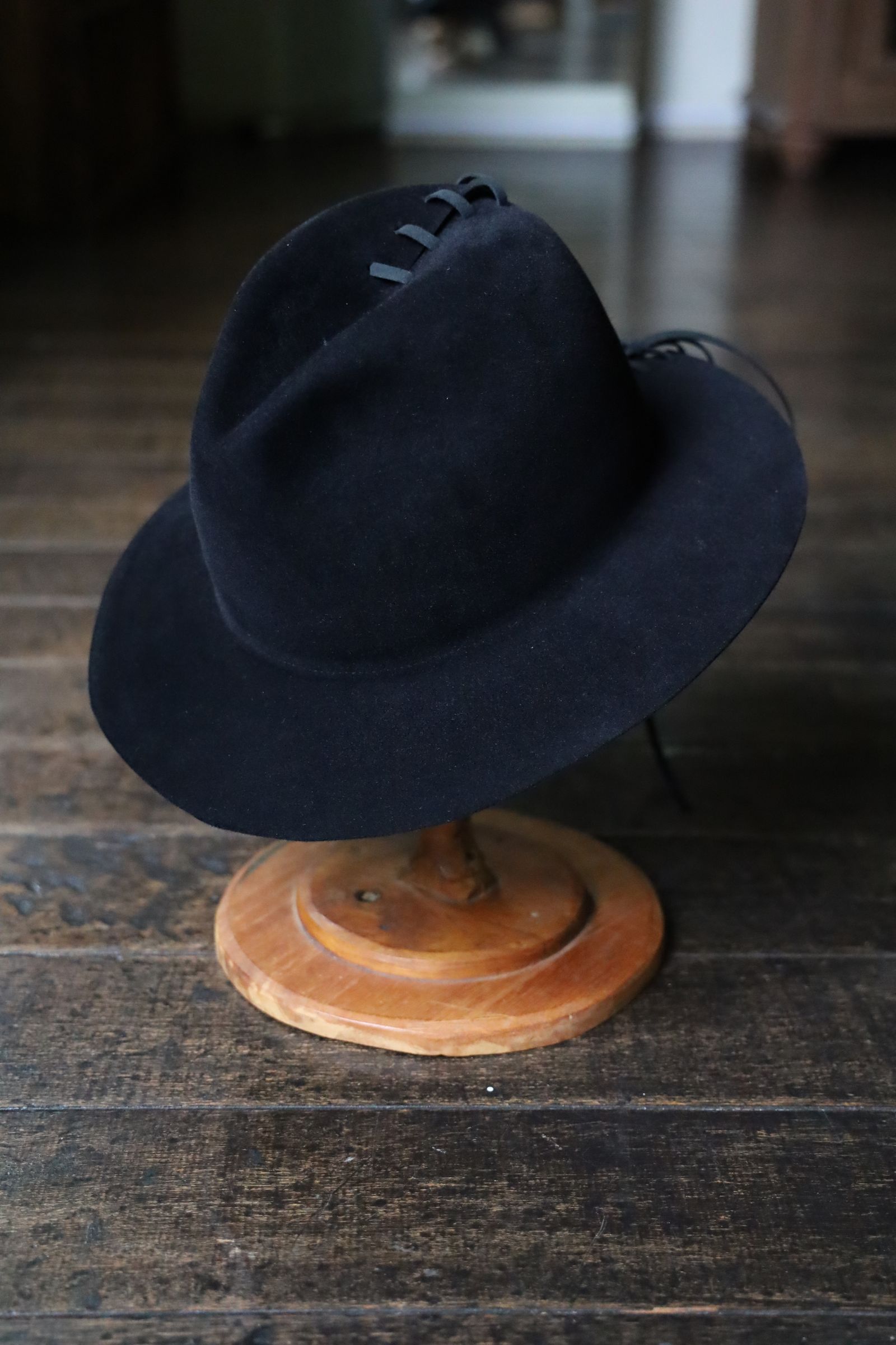 ハット Yohji Yamamoto 'Soft' hat Y-3 Yohji Yamamoto Black Distressed Studded Cadet Hat Size