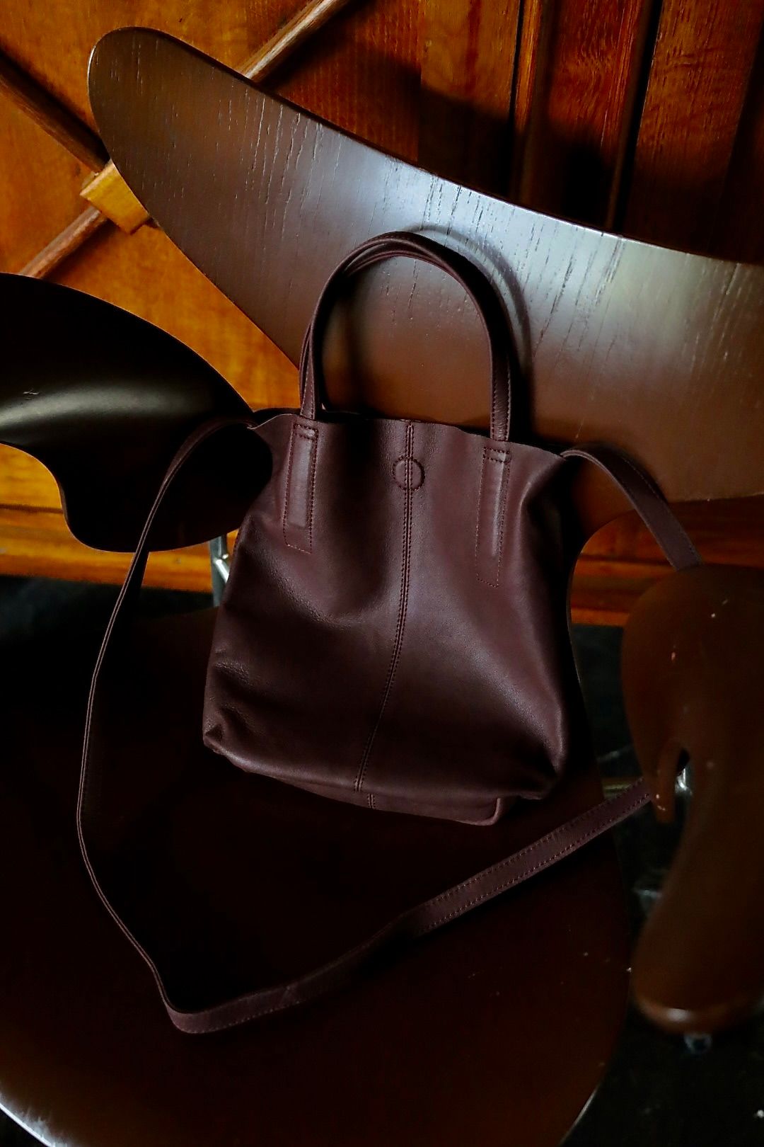 Morphee / モルフェ 2WAY SMALL TOTE(SL-BRG)BURGUNDY☆新作発売！