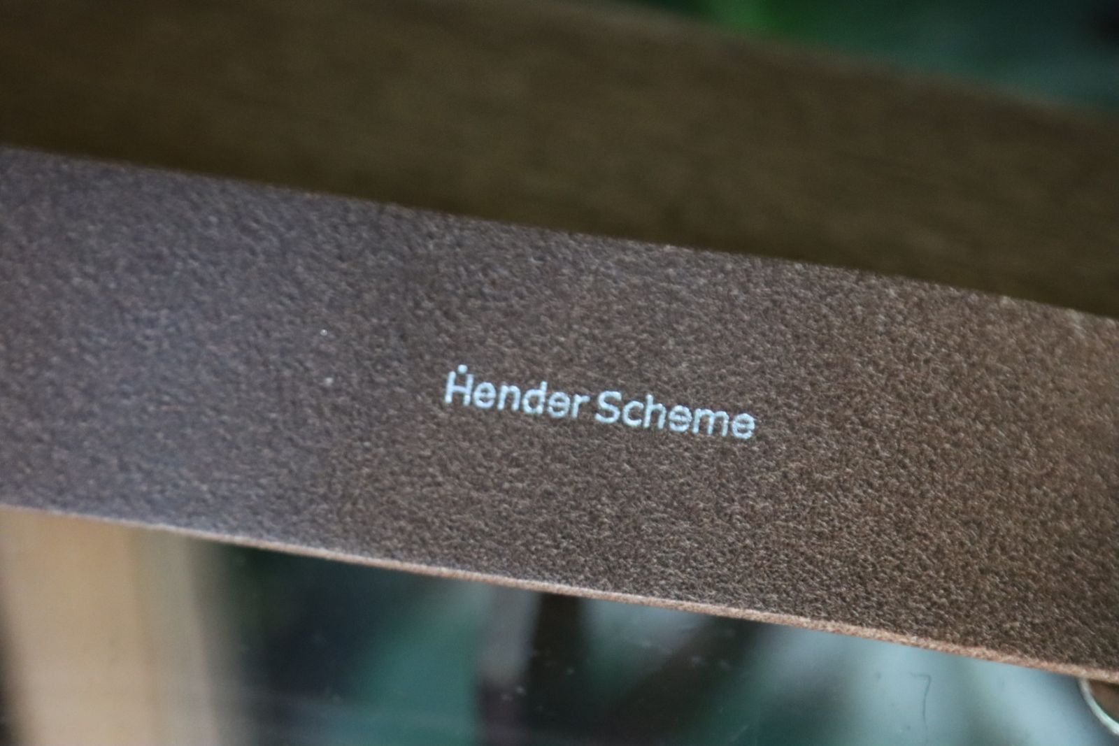 Hender Scheme - エンダースキーマ ベルト Settler's belt 40mm qn-rc