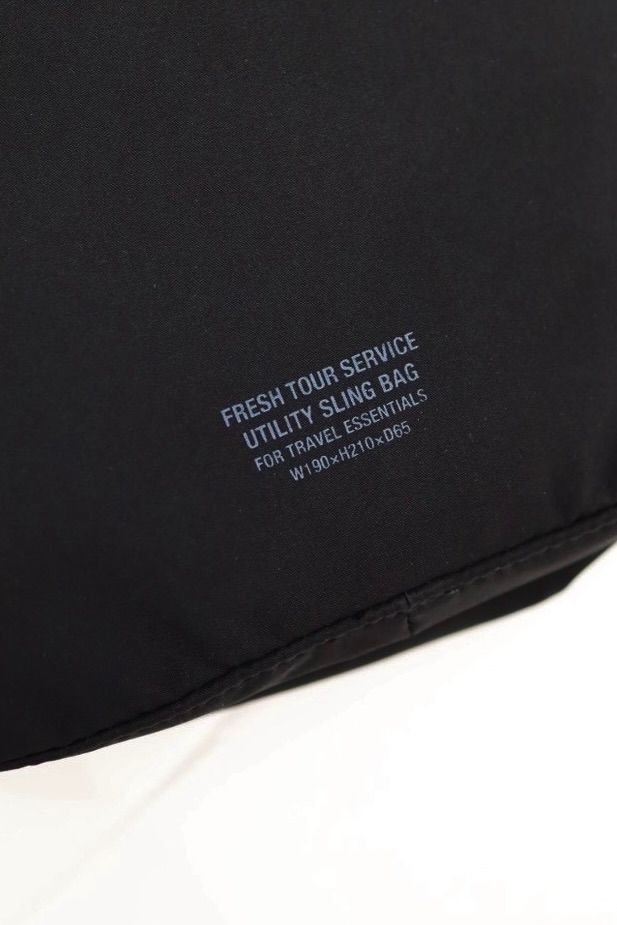 フレッシュサービス UTILITY SLING BAG(FSP253-90069)BLACK☆11月22日(土)発売！