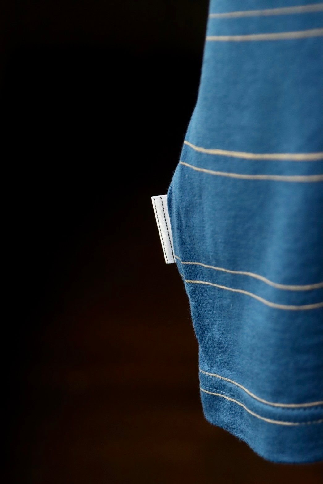 S.F.C 24SS エスエフシー DOUBLE WIDE SIDE STRIPE TEE(SFCSS24CS11)Blue×Cream☆3月30日(土)発売！