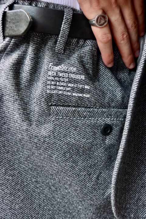 FreshService フレッシュサービス 23AW TECH TWEED セットアップスタイル