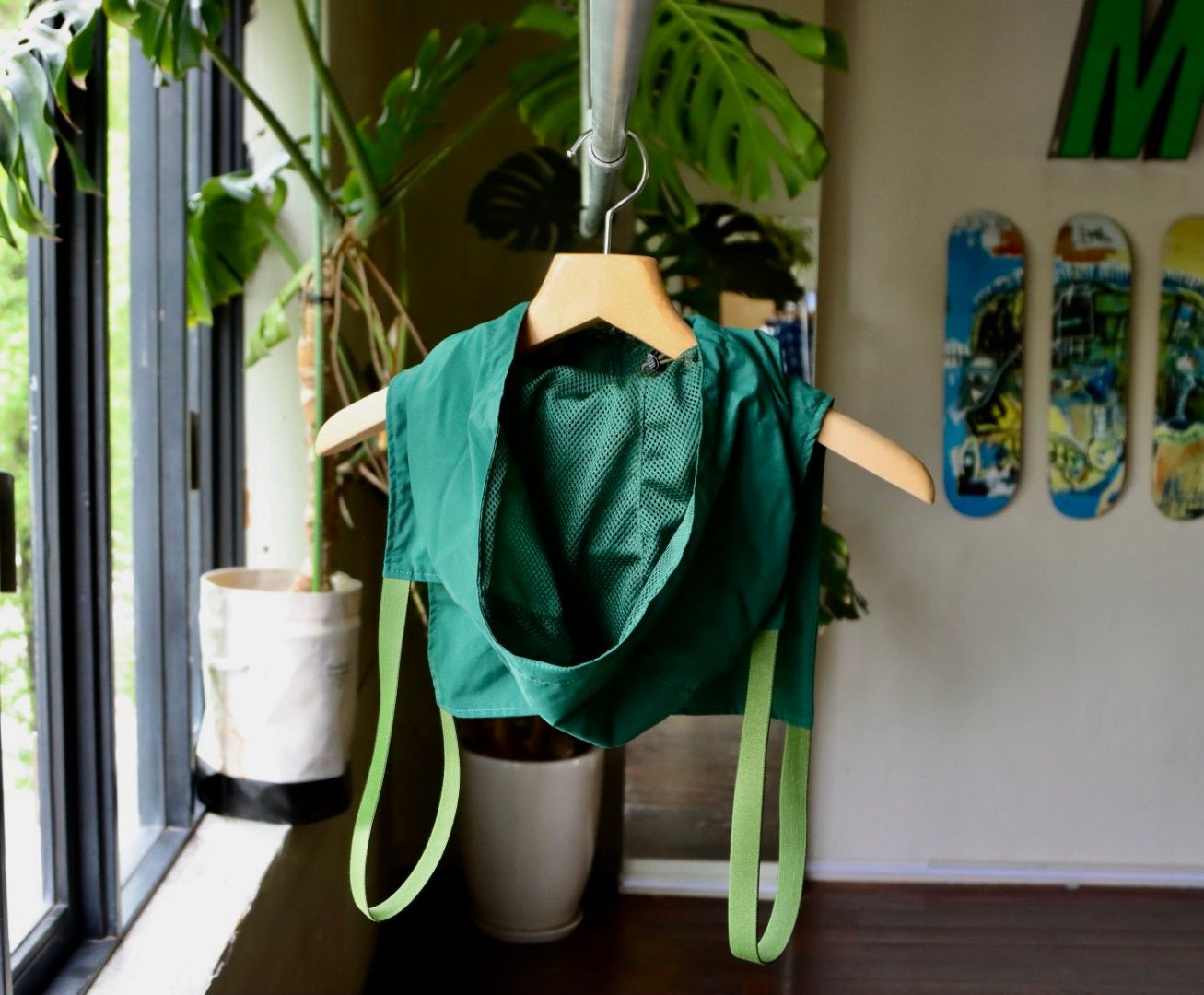 イズネス23SSフーディ HOODIE(1005SSAC01)GREEN