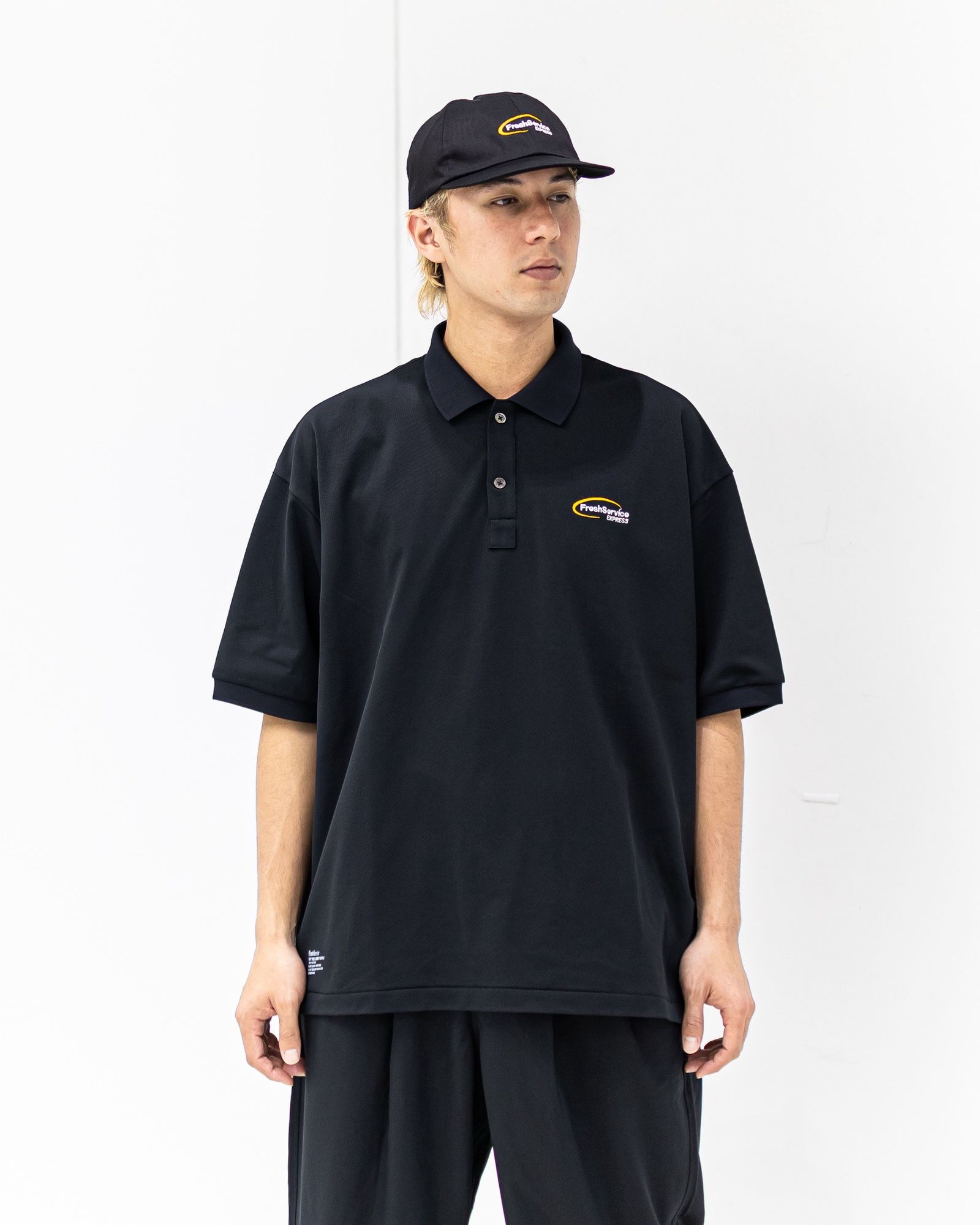 FreshService DRY PIQUE JERSEY POLO "DISPATCH" (BLACK) 新作発売！