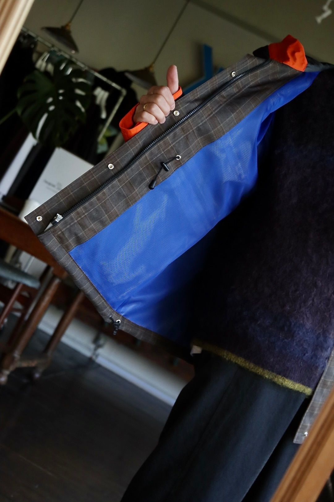 eYe JUNYA WATANABE MAN × THE NORTH FACE Wネームジャケット"BROWN×ORANGE"※10月21日(金)発売！
