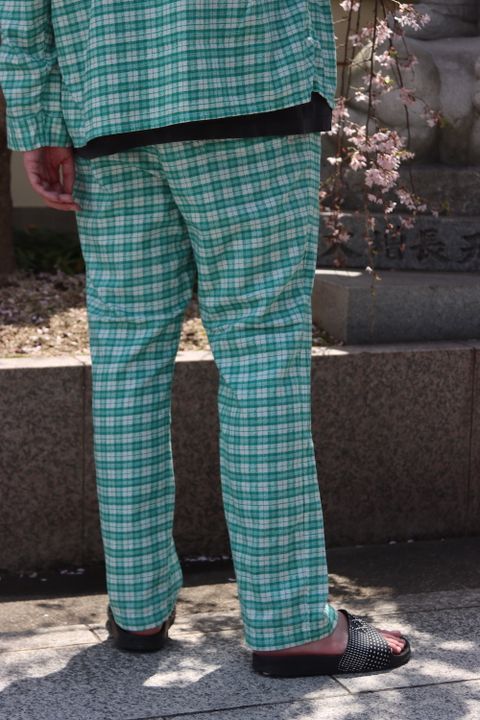 ©SAINT M×××××× 22SS CHECK PJ SHIRT   style.2022.4.6. ※4月9日(土)発売
