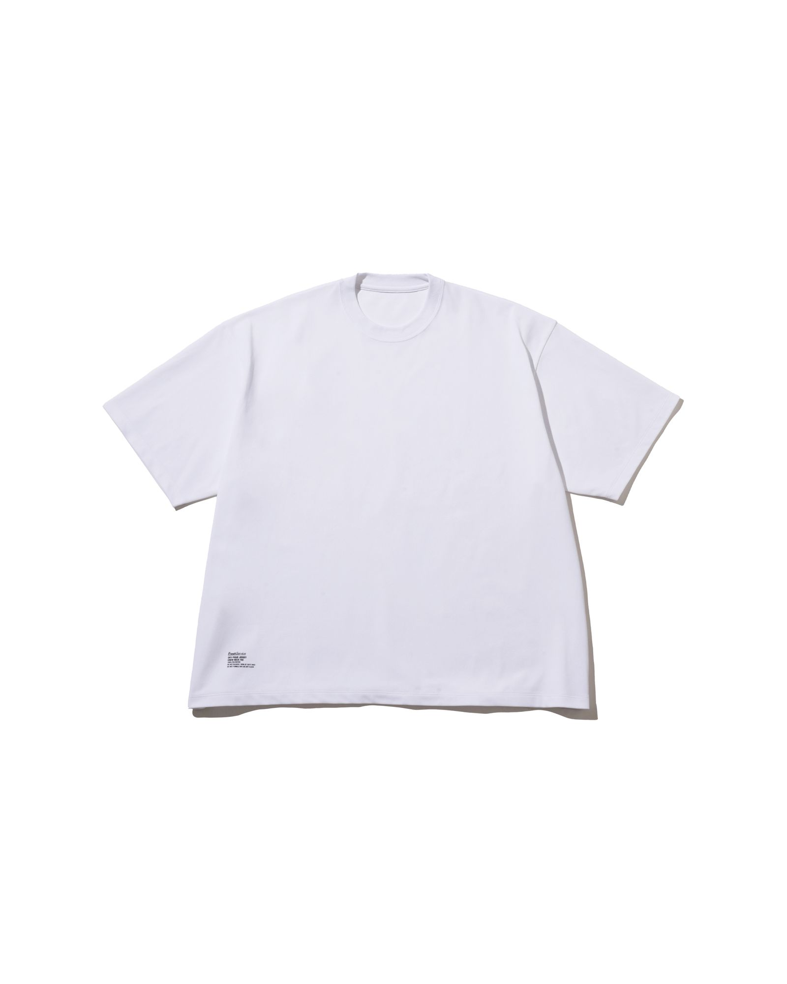フレッシュサービス DRY PIQUE JERSEY CREW NECK TEE(FSC263-70035)WHITE☆8月1日(土)発売！