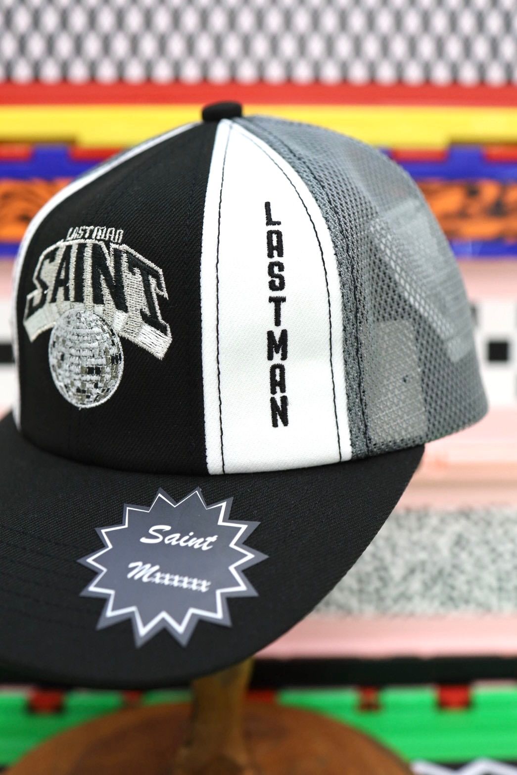 セントマイケル 26SS MIRROR BALL_LM_CAP(SM-MK8-0000-C42)BLACK☆4月11日(土)発売！