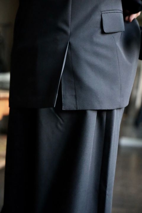 COMME des GARCONS HOMME ウールギャバ2Bジャケットスタイル2025.2.9.