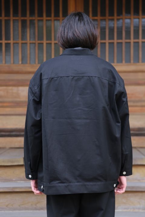 Graphpaper2020AW 新作Double Cloth Peach Trucker Jacket style.2020.11.28.