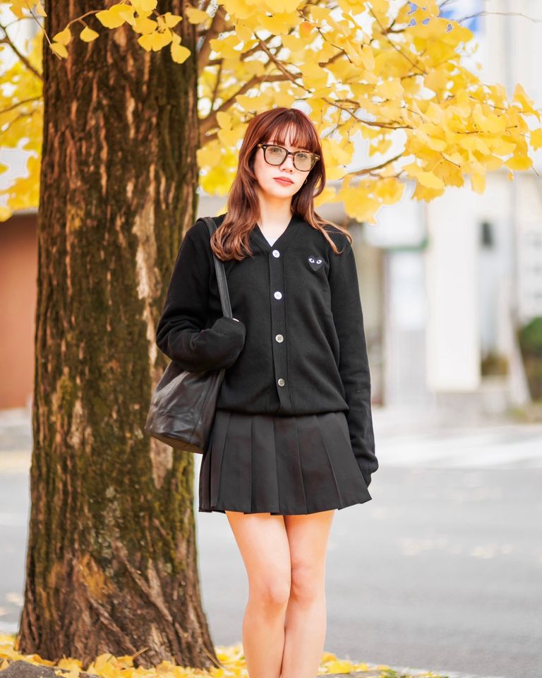 PLAY COMME des GARCONS - プレイコムデギャルソン V-NECK CARDIGAN 