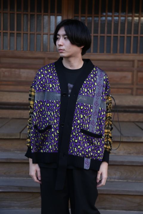 KIDILL×rurumu Drawcord Knit Cardigan style.2021.1.17