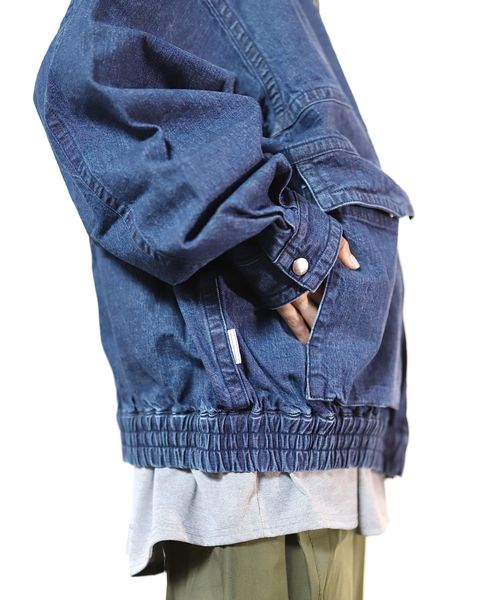 S.F.C-Stripes For Creative- 新作DENIM BLOUSON style.2024.2.23