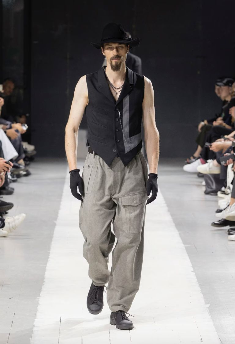 yohji yamamoto - Yohji Yamamoto 24SS WOOL HAT A DAMAGESOFT yohji yamamoto - Yohji Yamamoto 24SS WOOL HAT A DAMAGESOFT