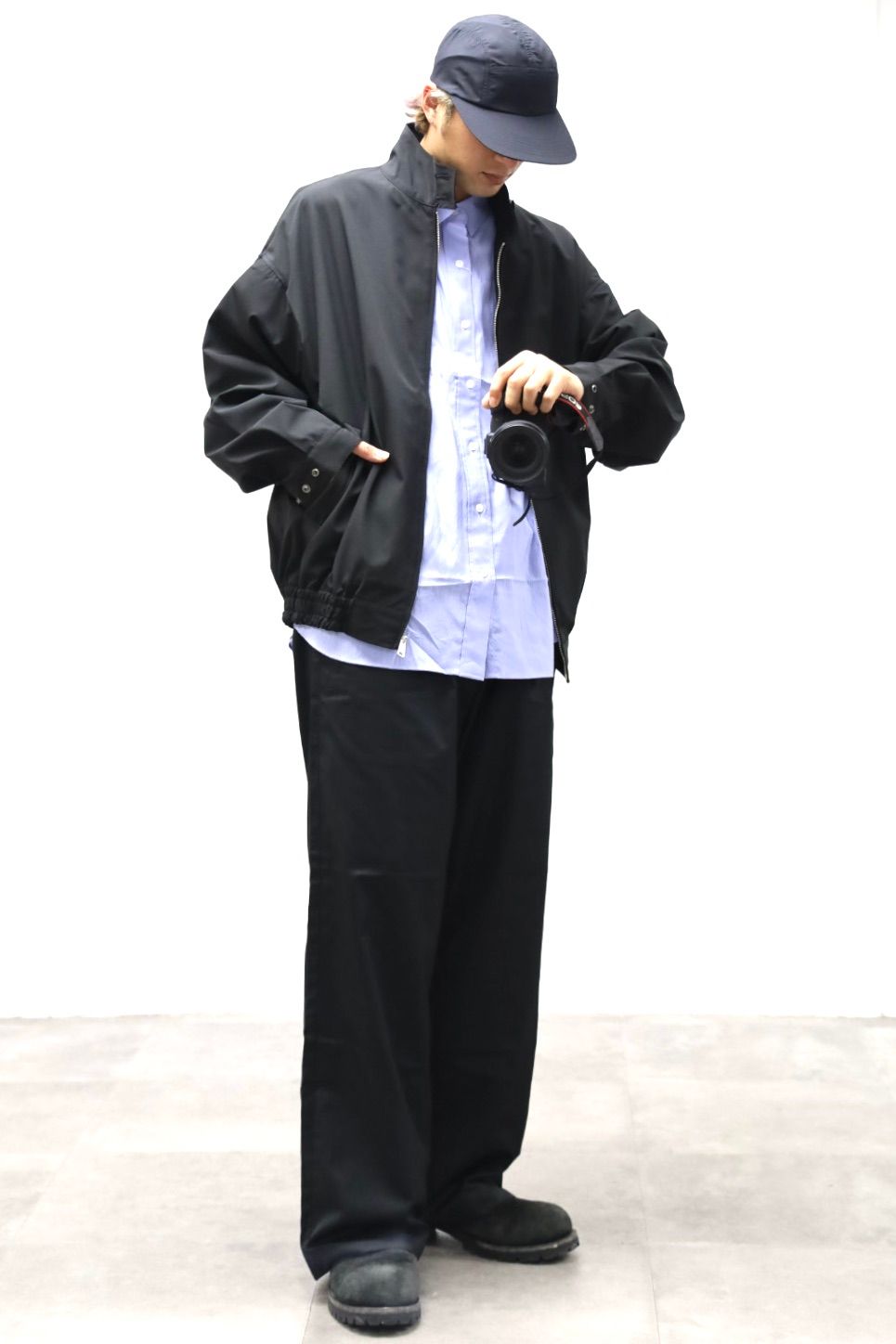 S.F.C 26SS エスエフシー T/C BOMBER JACKET(SFCSS26J01)Black☆2月28日(土)発売！