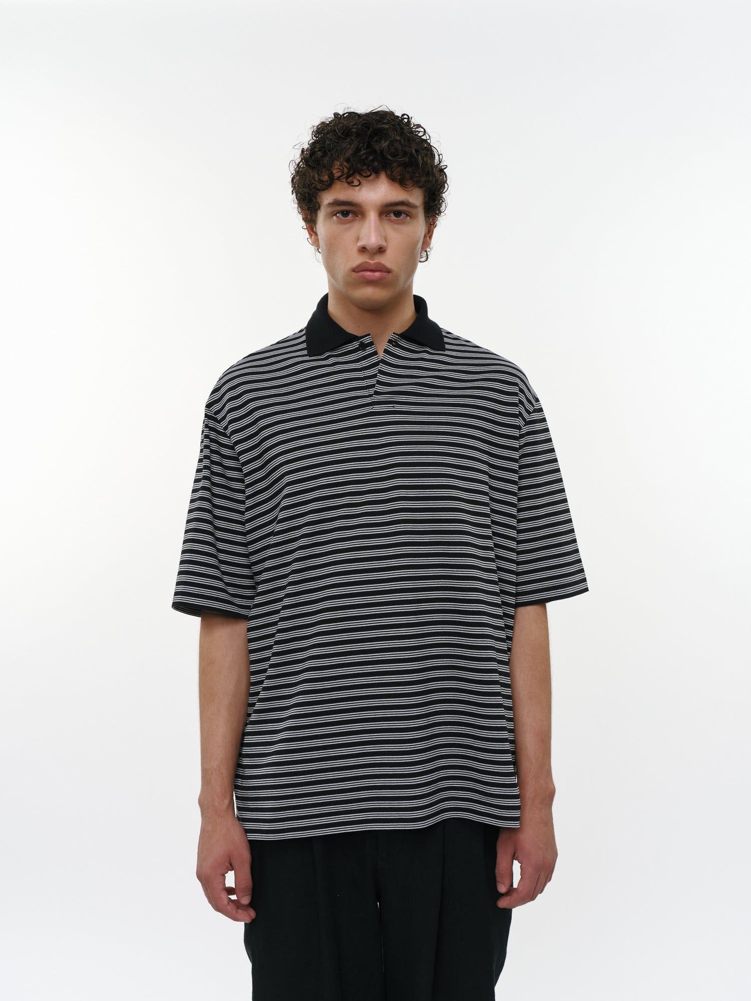 マーカ 26SS  ONE BOTTON TEE S/S(M26A14CS02B)BLACK BORDER☆新作発売！