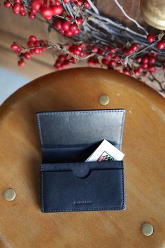 エンダースキーマ 財布 folded card case(qn-rc-fcc)black☆12月6日(土)発売！