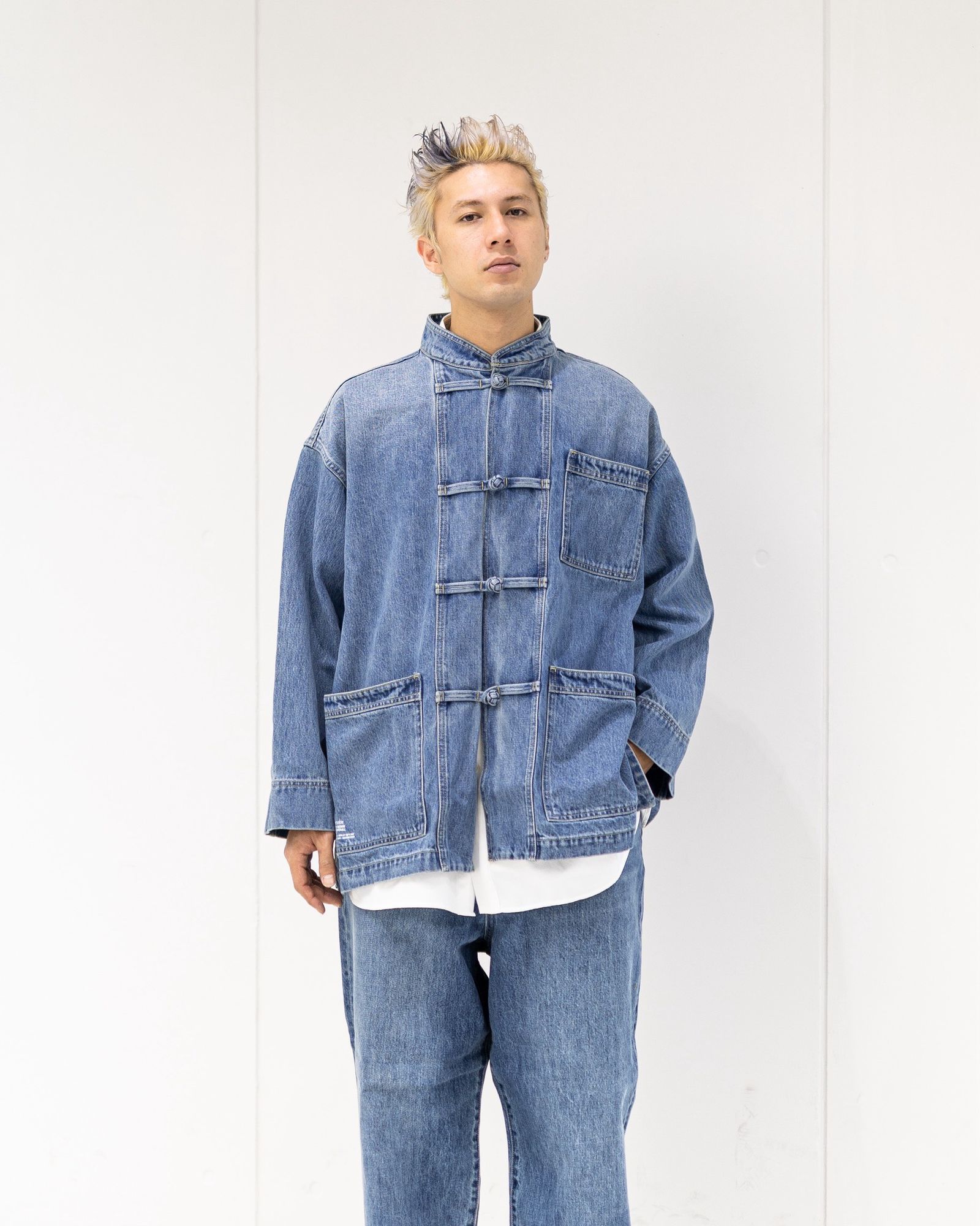 ジャケット・アウター FreshService DENIM KUNG-FU COVERALL CORPORATE DENIM KUNG-FU COVERALL – FreshService® official site
