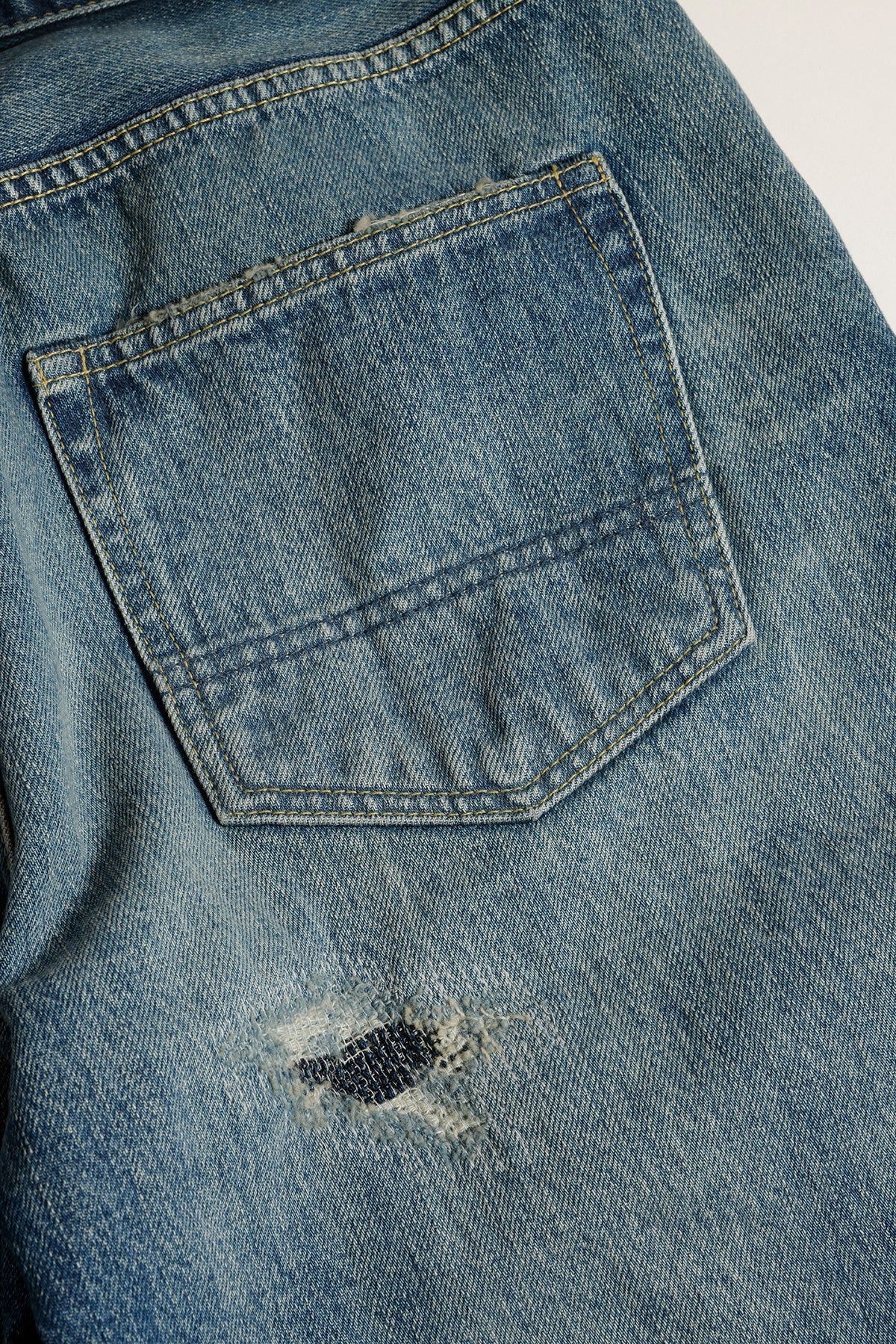 ファンダメンタル デニムパンツ CLASSIC FIT DENIM CS130 (FA25MG130)INDIGO