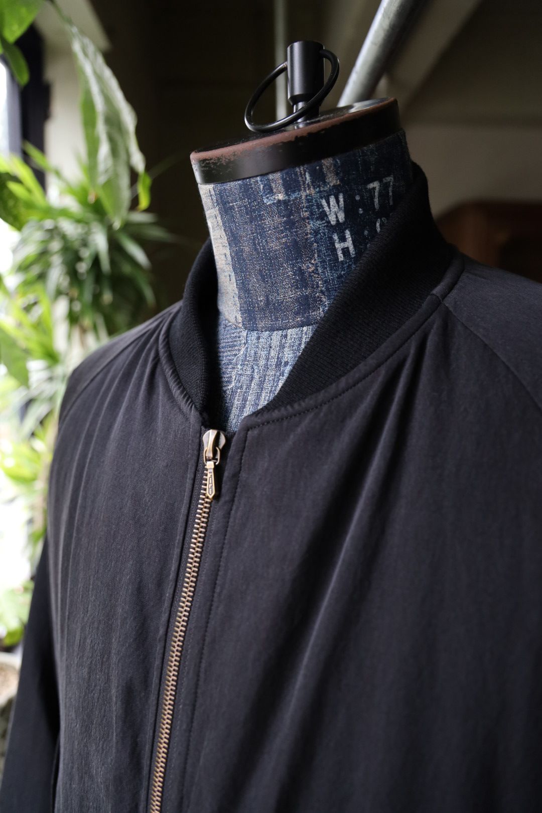 アプレッセ 2025 STYLE2 Silk Padding Jacket(25AAP-01-29)BLACK☆9月27日(土)発売！