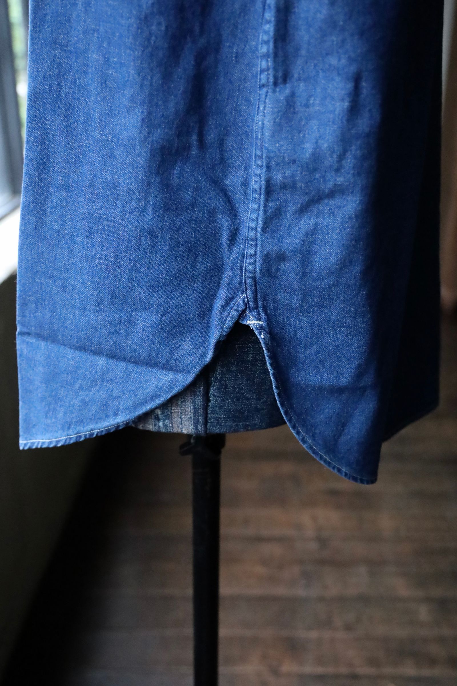ファウンダ 25AW DENIM SHIRT (015FD252003)ONE WASH