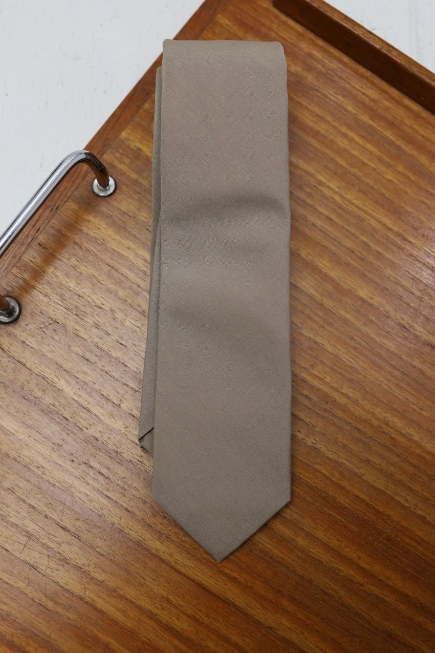 グラフペーパー 26SS ALUMO for GP Cotton Necktie(GU261-90226) TAUPE☆1月31日(土)発売！