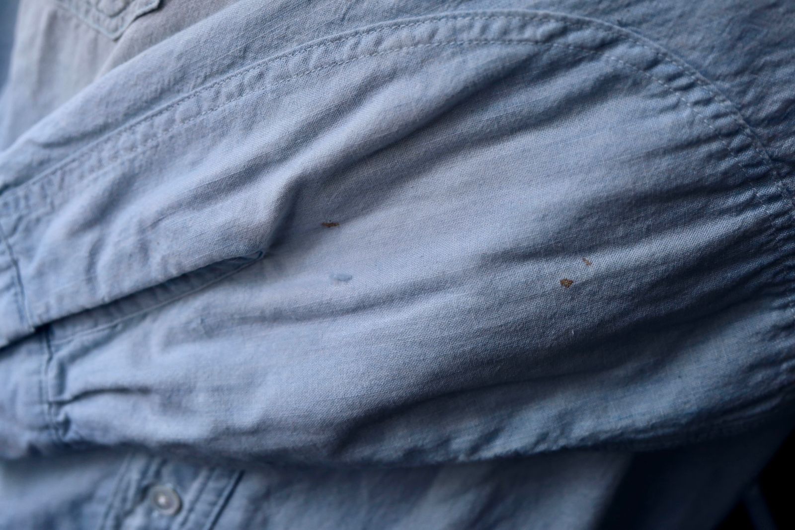 アプレッセ 2025 STYLE2 Vintage Chambray Shirts(25AAP-02-04)BLEACH☆6月28日(土)発売！