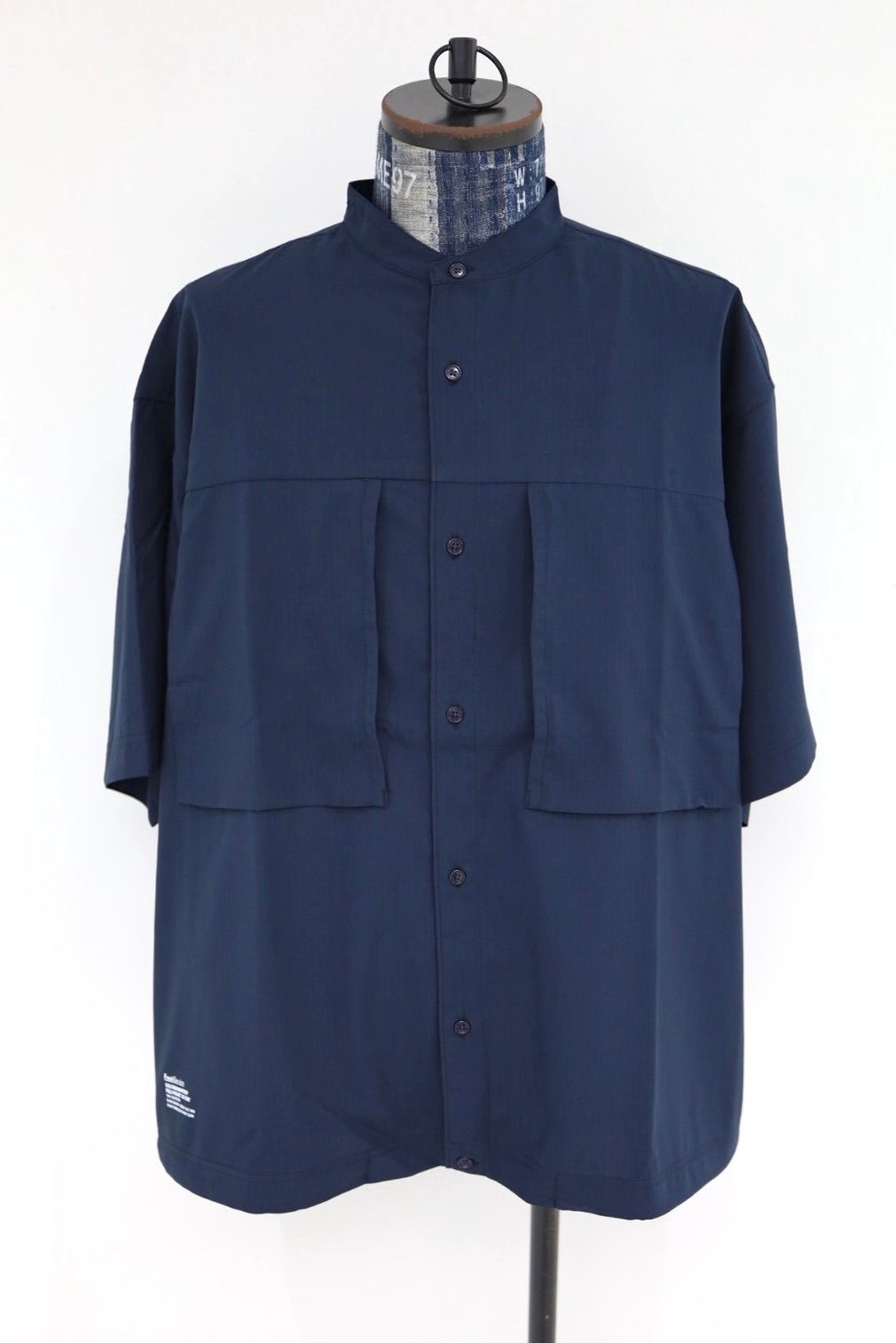 フレッシュサービス 26SS COOLFIBER® RIPSTOP FIELD POCKET S/S SHIRT(FSC262-50009)NAVY