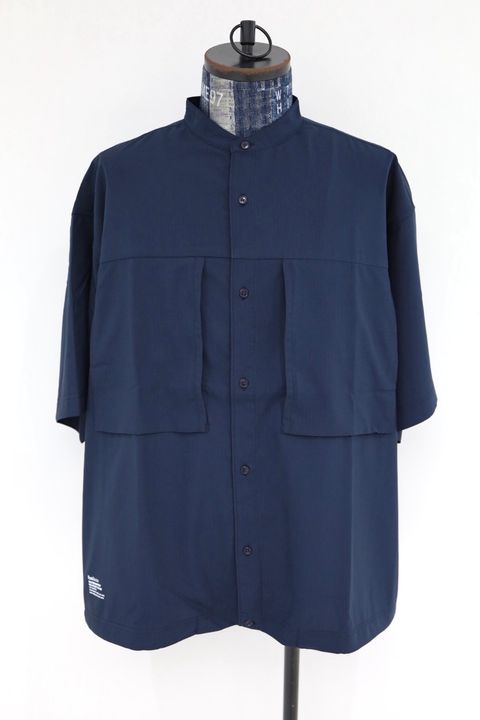 フレッシュサービス 26SS COOLFIBER® RIPSTOP FIELD POCKET S/S SHIRT(FSC262-50009)NAVY☆6月20日(土)発売！