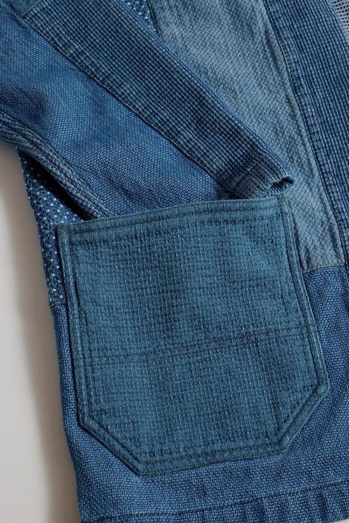 ファンダメンタル デニムシャツ HAORI JACKET 3YR WASH(FA25JK32U)INDIGO☆新作発売！