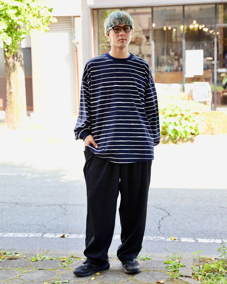 S.F.C SUPER BIG LS TEE (NYLON STRIPE) 10月17日(土)新作発売！