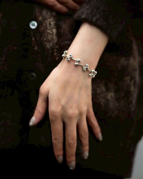 XOLO JEWELRY ブレスレット / Single DNA Link Bracelet -14mm- (XOB086)SILVER925