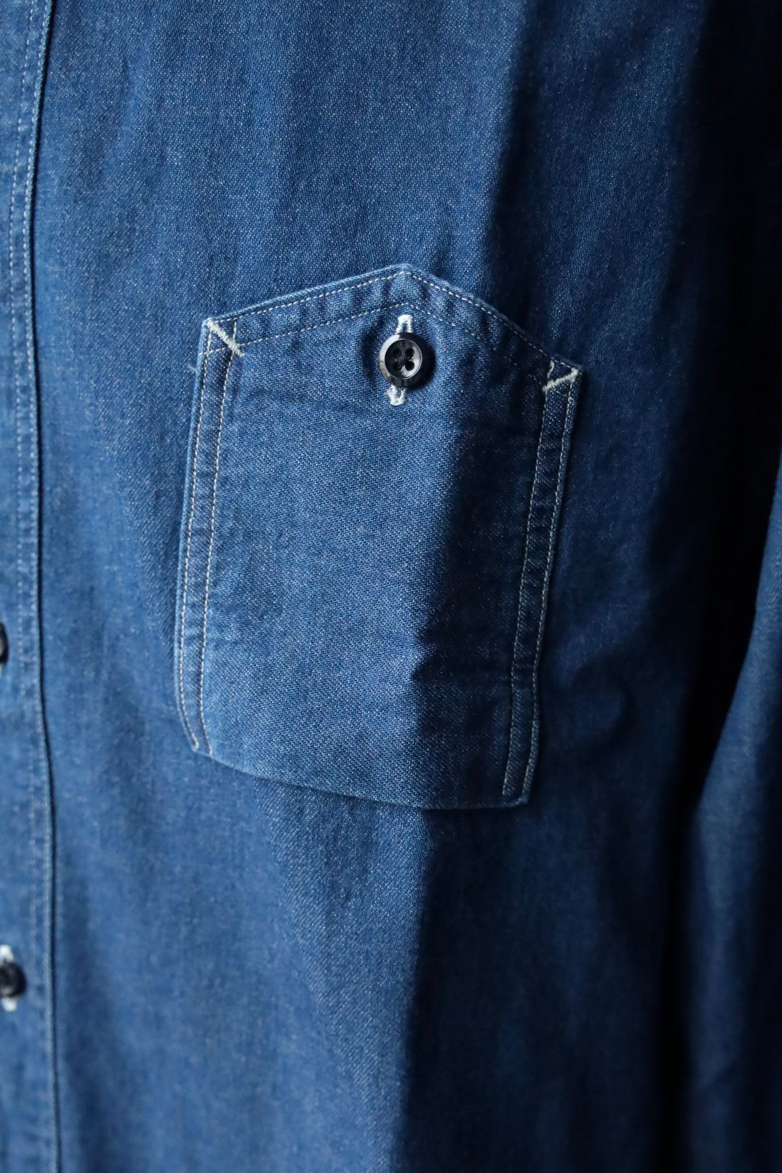ファウンダ 25AW DENIM SHIRT (015FD252003)ONE WASH