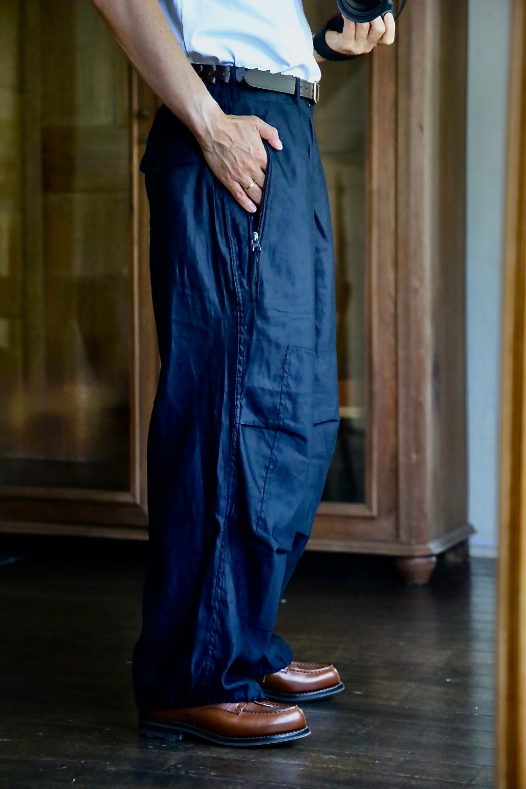 Gurank 25FW グランク フライトパンツ LM flight pant (2564)NAVY