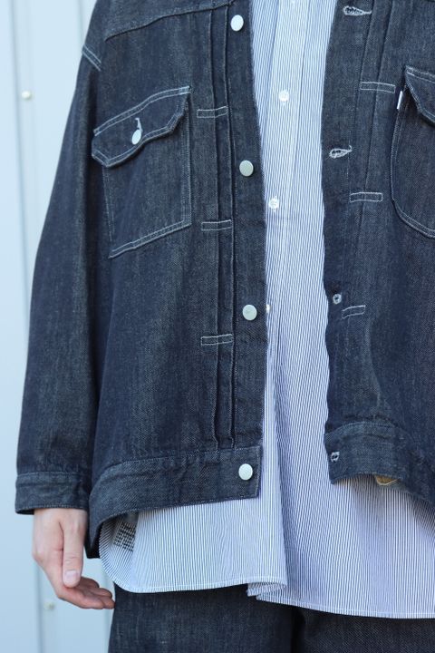 Graphpaper Colorfast Denim Jacket style.2021.11.27